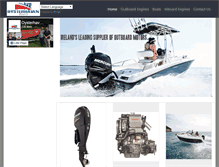 Tablet Screenshot of oysterhavenboats.com